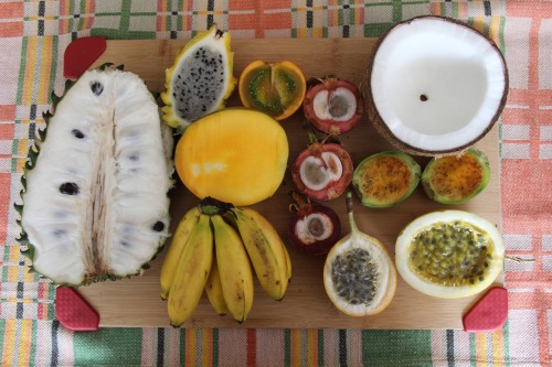 juilanne:Some Colombian fruit for lunch today!