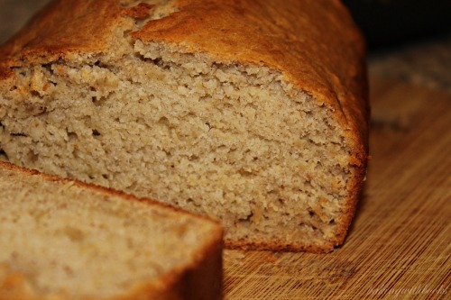 My Favorite Banana Bread Ingredients 1 ¾ cup all-purpose flour 5 tbsp melted butter 2 eggs, r