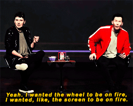 moonchair:Dan would’ve been on fire.