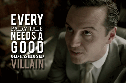 sherlocked-to-holmes:‘Every fairy tale needs a good old-fashioned villain.”Moriarty appreciation pos