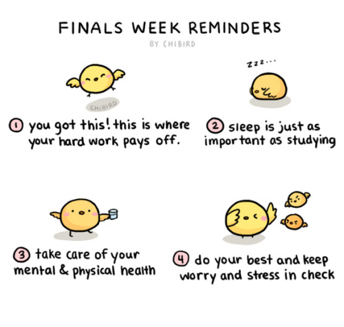 chibird:We’ve reached the end of the semester, and I wish you all best of luck on the final push! &g