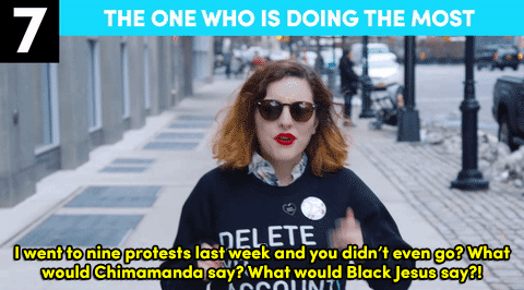 the-movemnt:  Whether it’s the one who’s doing the least or the one who only shows up for pictures, these are the 12 types of allies you’ll meet. 