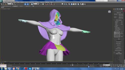 Working on a nude mod for Sheva Fairy Tale. 