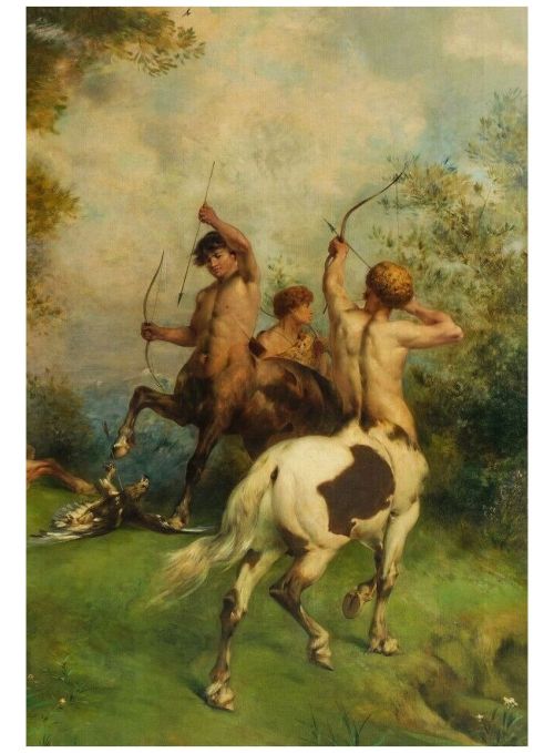 beyond-the-pale:   Eugene Fromentin, Centaurs