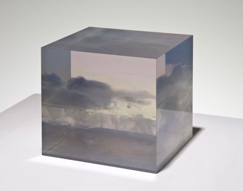 disease:PETER ALEXANDER / SMALL CLOUD BOX / 19665″ x 5″ x 5″  –  polyester resin