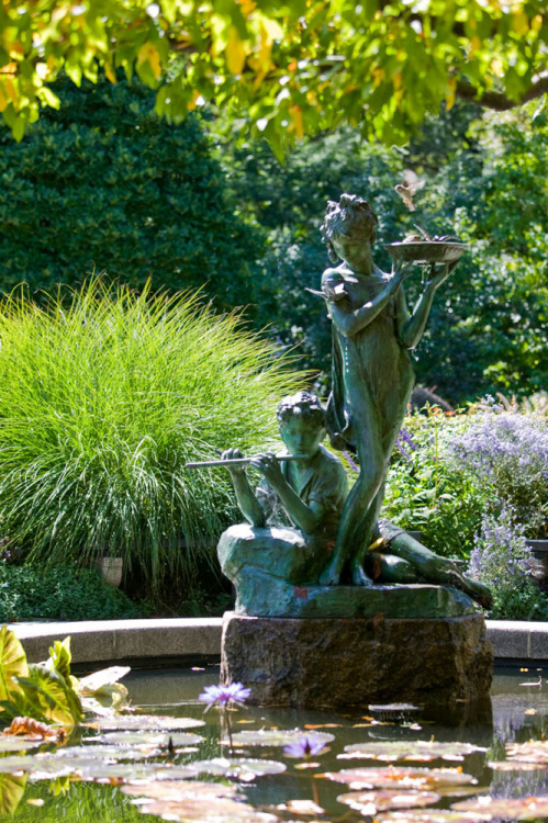 Burnett Memorial Fountain; Bessie Potter Vonnoh, 1936; Conserved by the Central Park Conservancy, 19