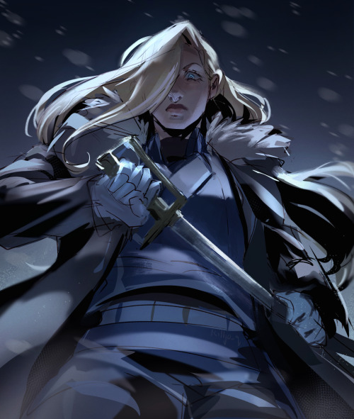 Been Watching FMA Again And I've Always Wanted To Draw Olivier