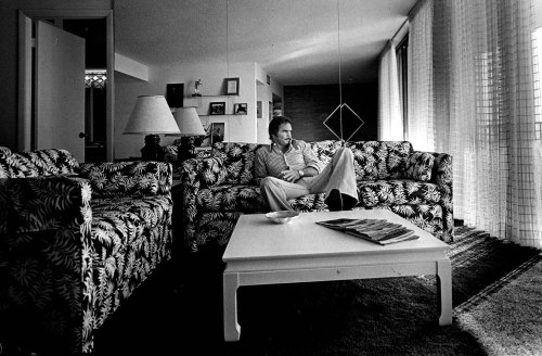 Burt at home ,1978