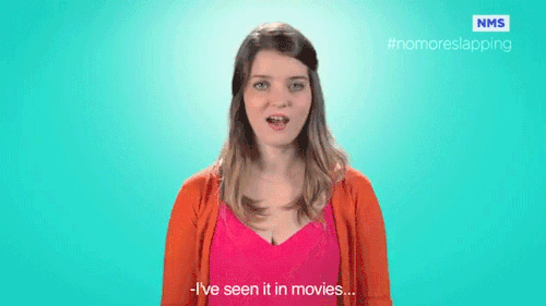 jetpack-jenny:  sizvideos:  Natalia Milano explains why it’s wrong to slap a guy - Full video  i’m shocked 