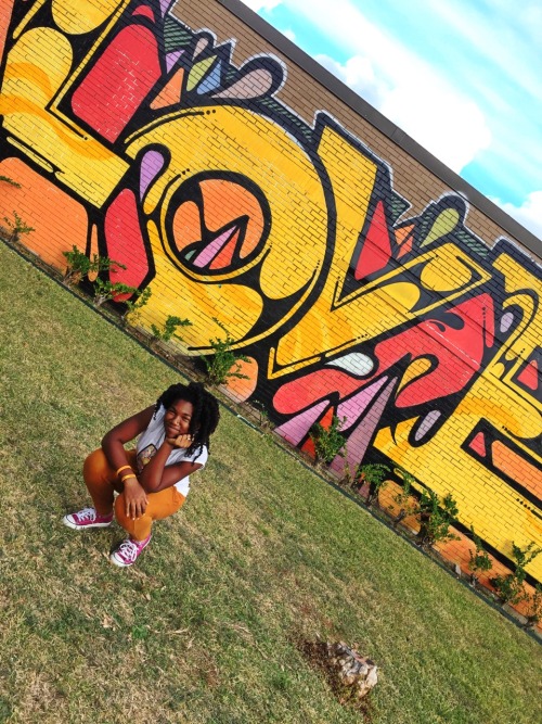 So I took these pics of my little sister today.One time for the beautiful black youth.☁️✨