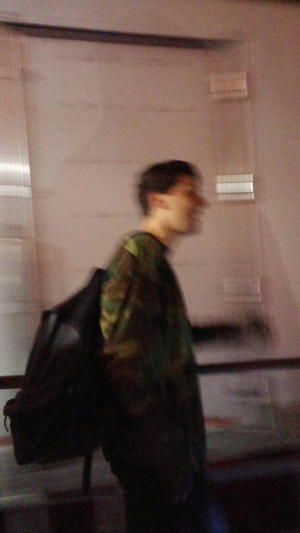 cringe-attacks:  dan in his new camo jumper x / x