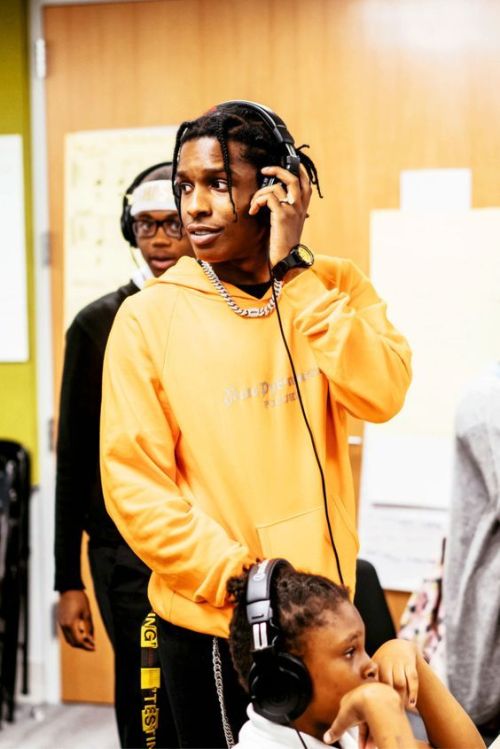 flacko again for the kids @asaprocky