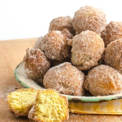 guardians-of-the-food:There’s something magical about a warm donut on a crisp fall day. Make t