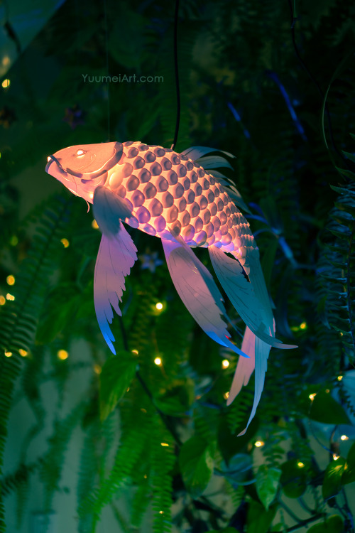 Happy May! Koi Lanterns Are 20% OFF On My Etsy Right Now :D Bring Home Your Koi Today!