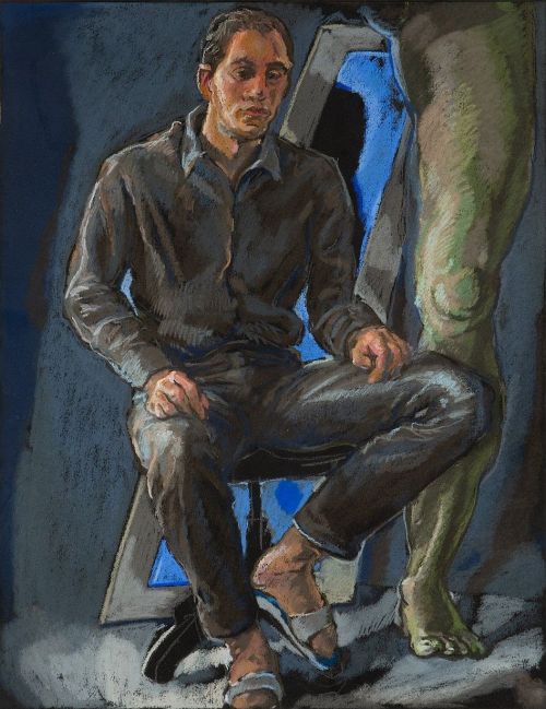 beyond-the-pale:Holger Bunk, Seated PortraitLauritz