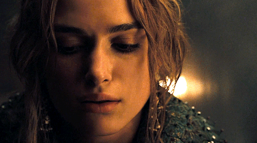 brieslarsons:Elizabeth Swann. There is more to you than meets the eye, isn’t there? And the eye does