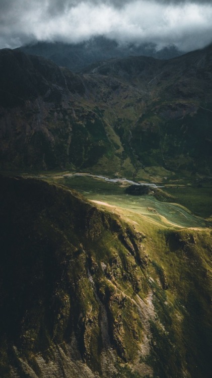 bokehm0n:  Above the Lake District.