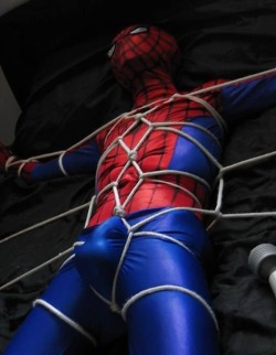 otkdude:  Spidey bound…and hard…again!