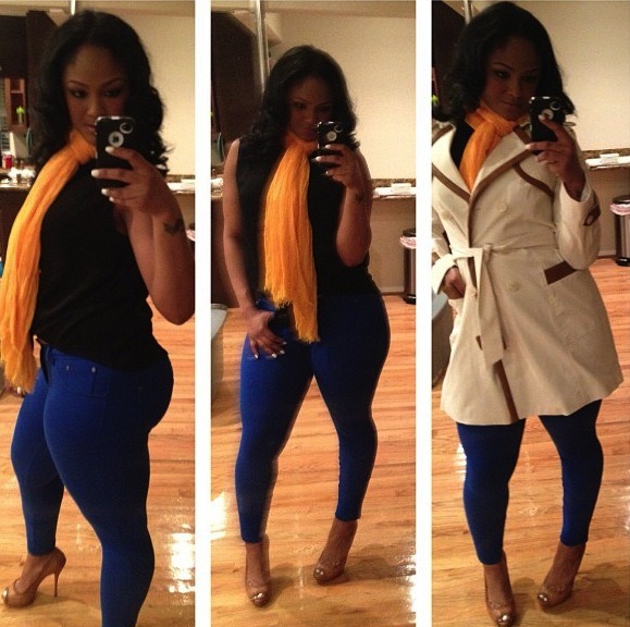 iofbeholder:  Maliah in an orange scarfView Post
