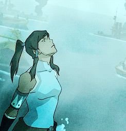 ohmykorra:  Water is the element of change. The people of the Water Tribe are capable