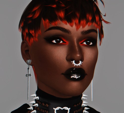 satellite-sims:Blahberry Pancake Septums Spike Septum (Fully recolorable / 1k Poly / All Lods / Unis