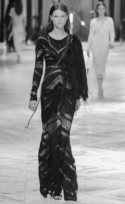 fashiondailymag:  kasia struss | Roberto Cavalli Spring 2014 MFW 