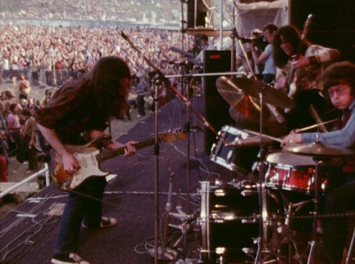 RORY GALLAGHER and TASTE, live in 1970 at the Isle of WightWhat’s going on? It’s just fu