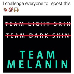 yasgawd:  basquiatbabe420:  11-11-1992:  melaninmonday:  #TeamMelanin  SAY IT AGAIN!     how about team… black? we have albino black kids yall.  ^^^^^^^