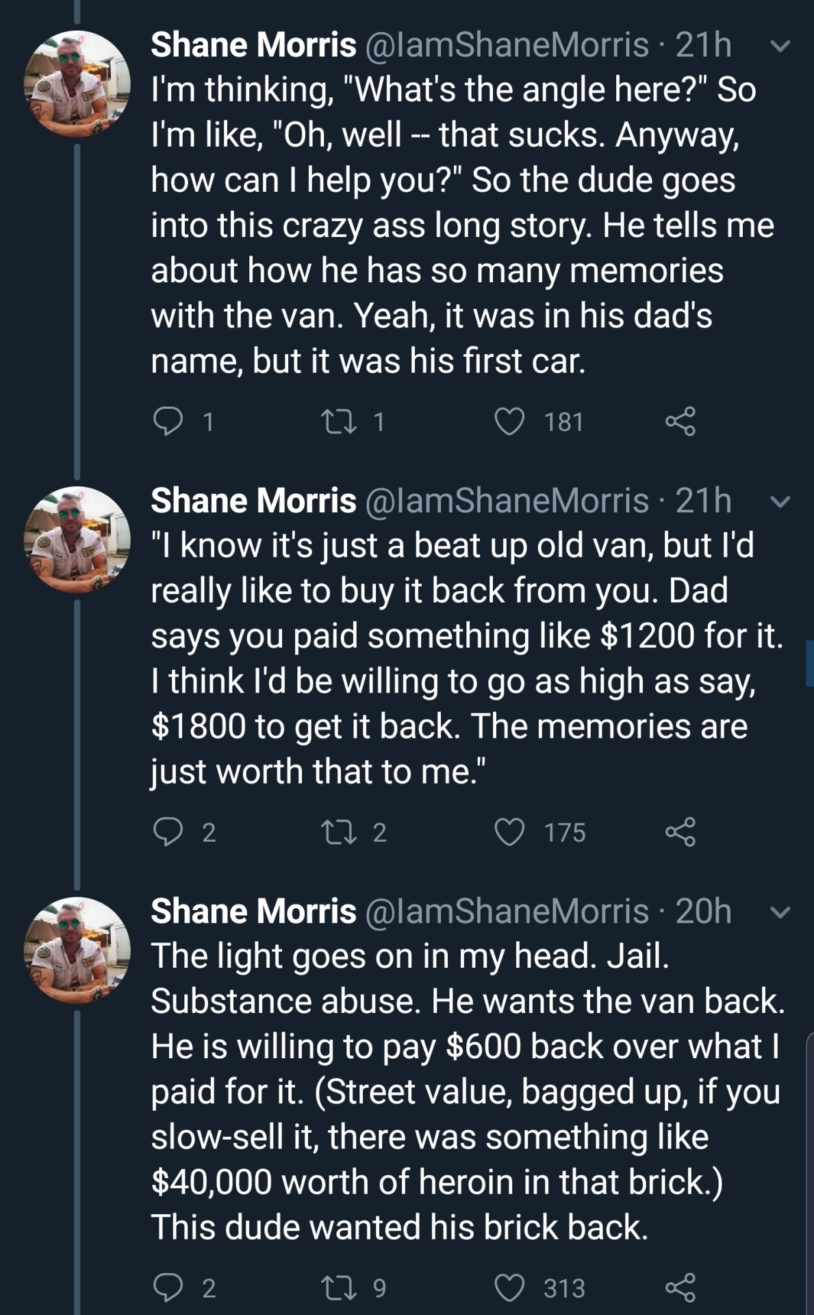 johnbrowndidnothingwrong:  lala-the-rebel:  catchymemes:    Holy fuck-  https://medium.com/@IamShaneMorris/i-lied-i-made-the-whole-thing-up-now-im-in-huge-trouble-e59da5831105