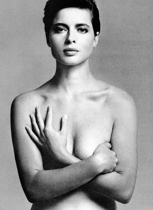 pretonobranco77 - Isabella Rossellini by Richard Avedon, 1985