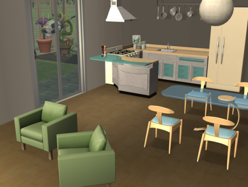 Ecological Guru - 2x2 lot for TS2. Built using the Ultimate Collection. Minimally furnished, costing