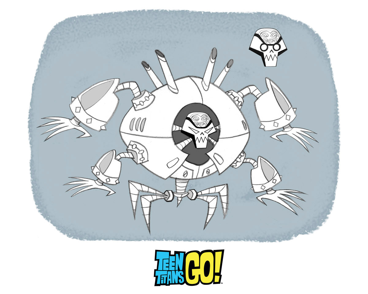 chrisbattleart:  Giant BrainBot from TTG’s “The Night Begins To Shine” ep.