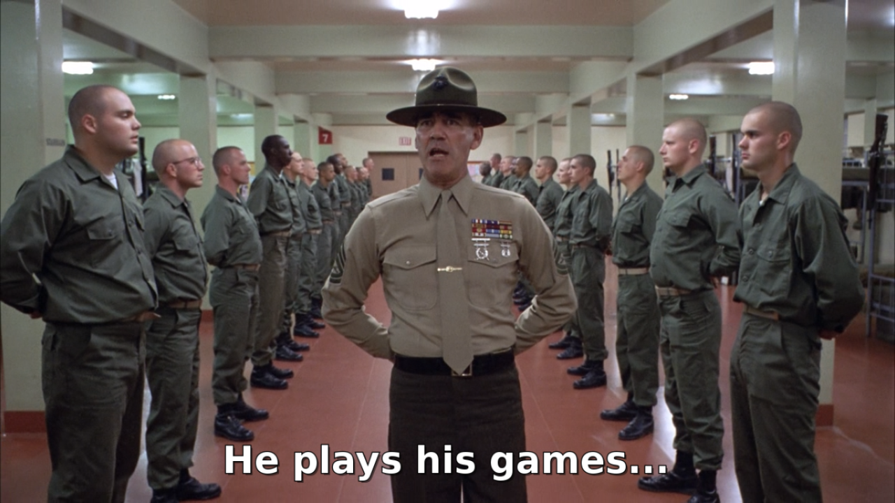 beambox:  Full Metal Jacket, Stanley Kubrick (1987) 