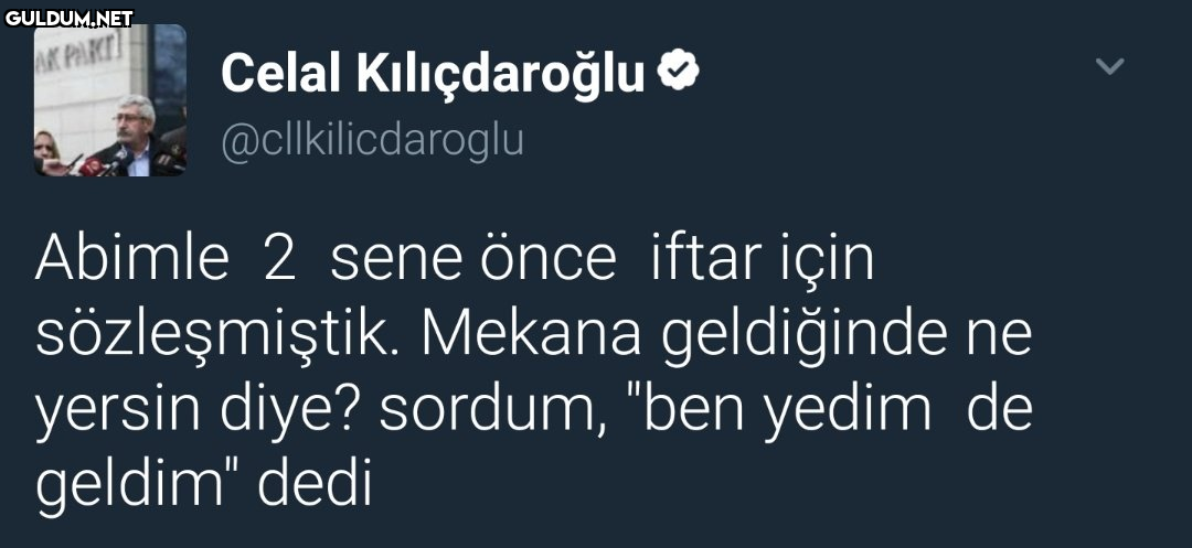 K PART Celal Kılıçdaroğlu...