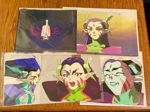 My Small Cel Collection Of Sivil From Macross 7!