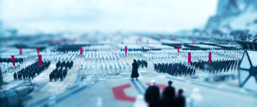 reposae:star wars + tilt shift