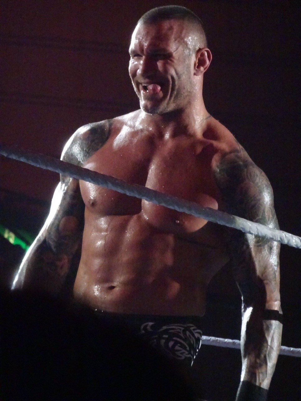 ortons-hooligans:Randy orton Wwe live 9/16/2017 osaka/ japan 🇯🇵 (1)