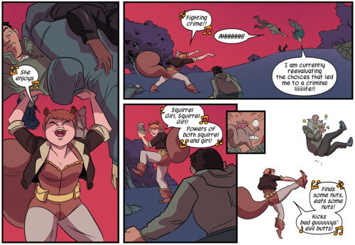 why-i-love-comics:  The Unbeatable Squirrel Girl #1 (2015)  written by Ryan Northart by Erica Henderson & Rico Renzi   <3 <3 <3