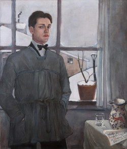 huariqueje: Self Portrait   -    Amighetto Amighetti, 1925Italian, 1902-1930Oil on canvas 