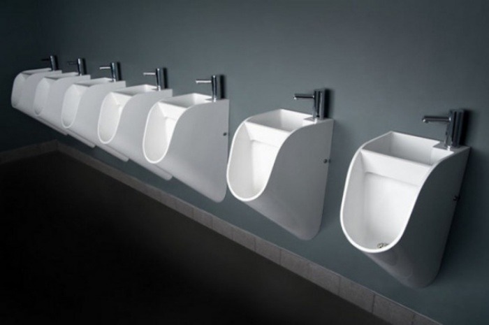 gannonburgett:  A urinal you can wash your hands in? For the past 21 years I’ve