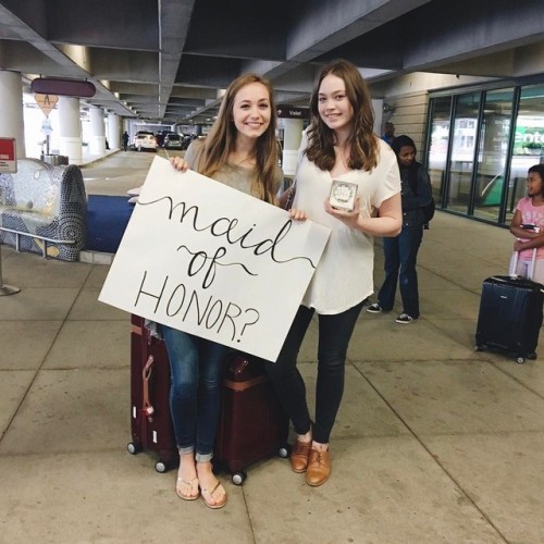 Maid it to Nashville! My sister picked me up. She said it was an...