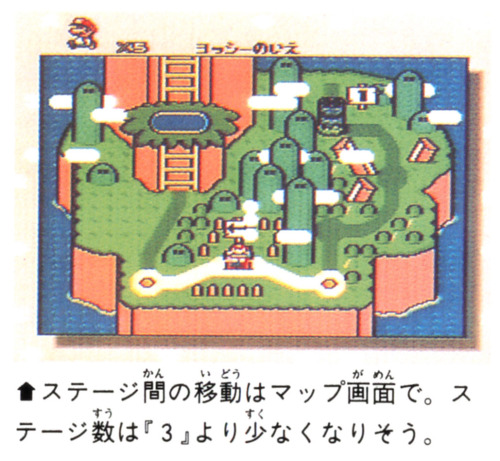 An early screenshot of ‘Super Mario World’. Here we have a slightly different starting m