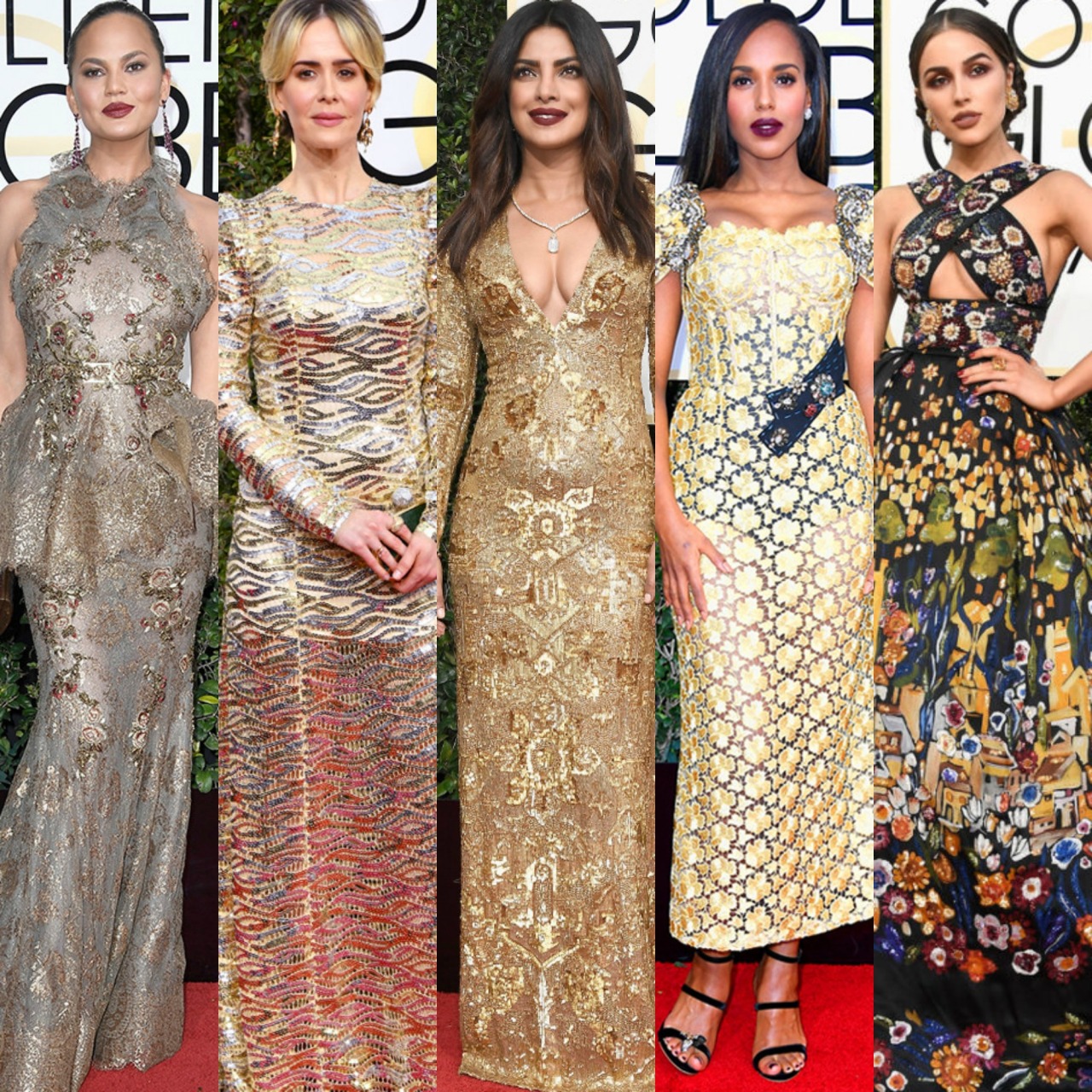 belle-ayitian:  2017 Golden Globes | Red Carpet 