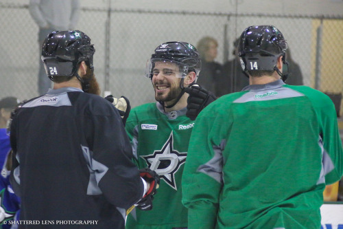 shattered-lens-photography:Tyler Seguin, Jordie Benn &amp; Jamie Benn   12.30.16