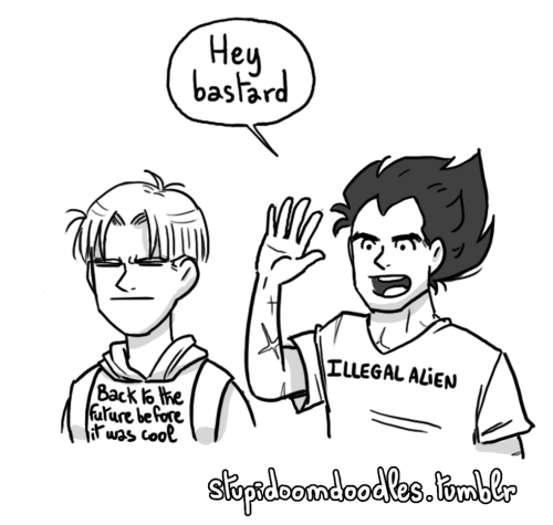 stupidoomdoodles:  saiyan dads and cute nicknames