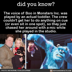 did-you-kno: The voice of Boo in Monsters