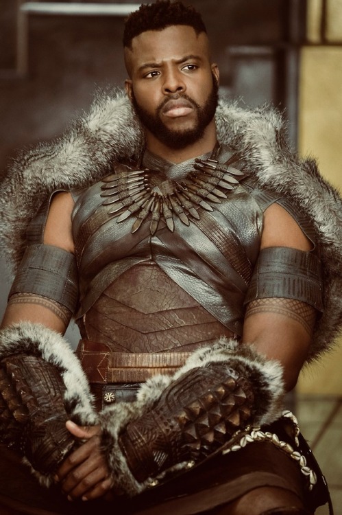 dianapforlunch: I can’t get over how fucking beautiful Winston Duke is as M’Baku ?!?!? I MEAN LOOK A