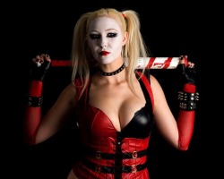 sharemycosplay:  #Cosplayer @BettyNukem with a totally awesome Harley Quinn #cosplay. Mr J would be proud! #submissionSunday http://www.facebook.com/BettyNukem Need links to our social media sites? http://www.sharemycosplay.com Sharing the cosplay for