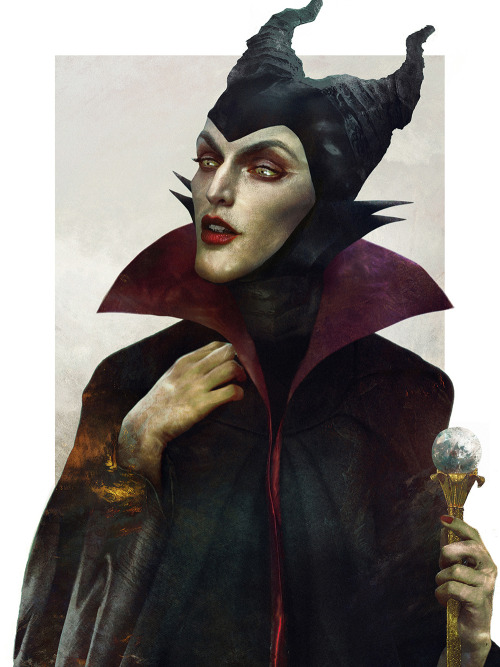 disney:  ohmydisney:  Realistic Disney Villains Artwork | Oh My Disney  Totally wicked Disney Villains art. 