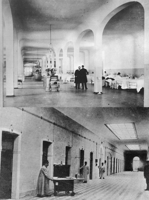 nazva: Hospital ward and prison cell in Lisbon, early XX century. 